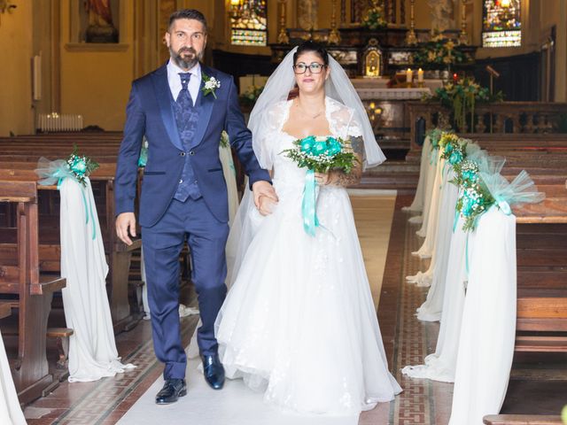 Il matrimonio di Luca e Veronica a Tavazzano con Villavesco, Lodi 44