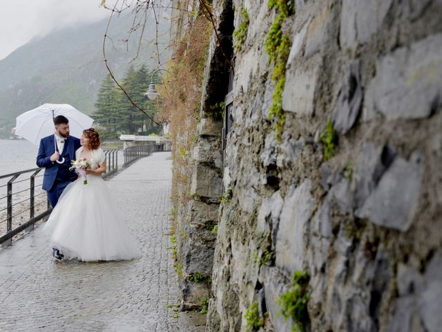 Il matrimonio di Davide e Aya a Lierna, Lecco 38