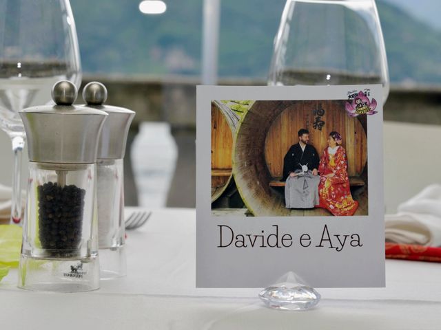 Il matrimonio di Davide e Aya a Lierna, Lecco 57