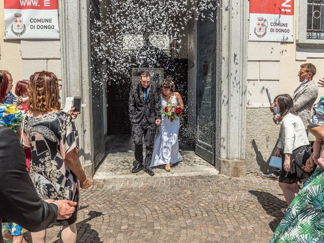 Il matrimonio di Nicola e Elisa a Dongo, Como 52