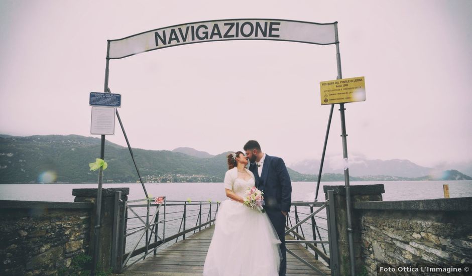 Il matrimonio di Davide e Aya a Lierna, Lecco