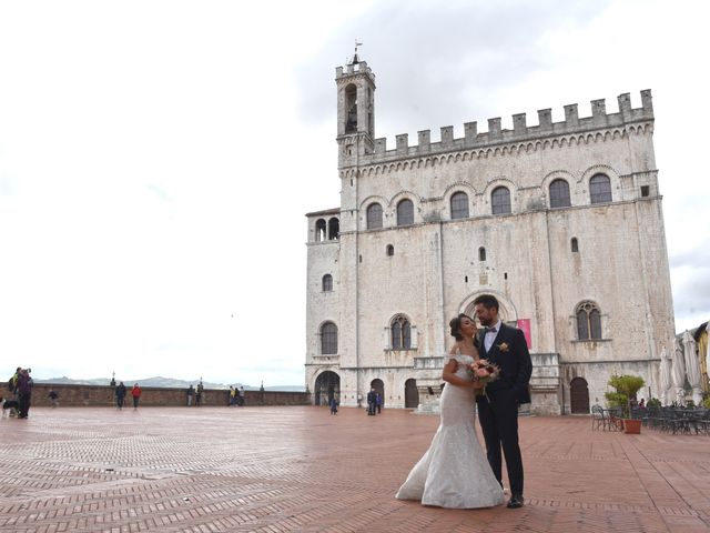 Il matrimonio di Emanuele e Francersca a Gubbio, Perugia 61
