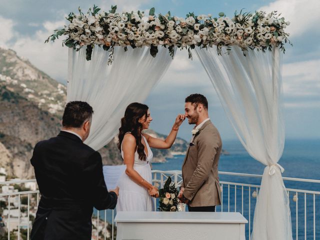 Il matrimonio di Josh e Rebecca a Praiano, Salerno 8