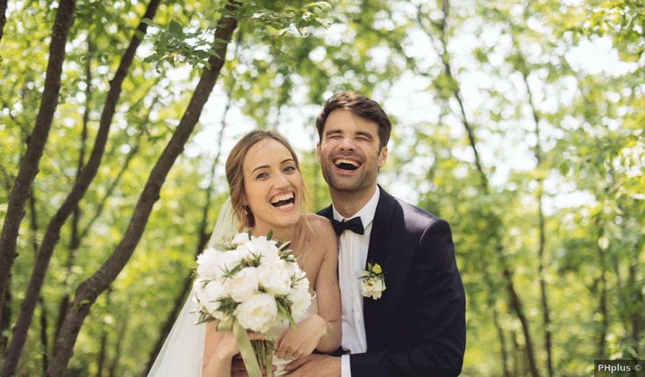 Il matrimonio di Dave e Rebecca a Costermano, Verona