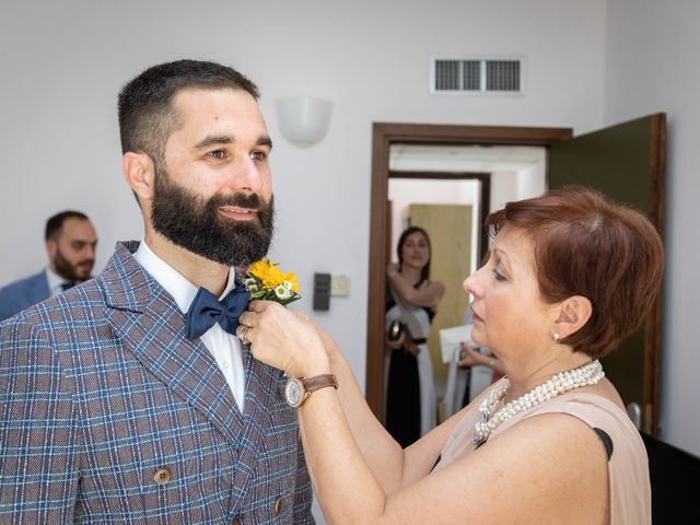 Il matrimonio di Carlo e Chiara a Tarquinia, Viterbo 7