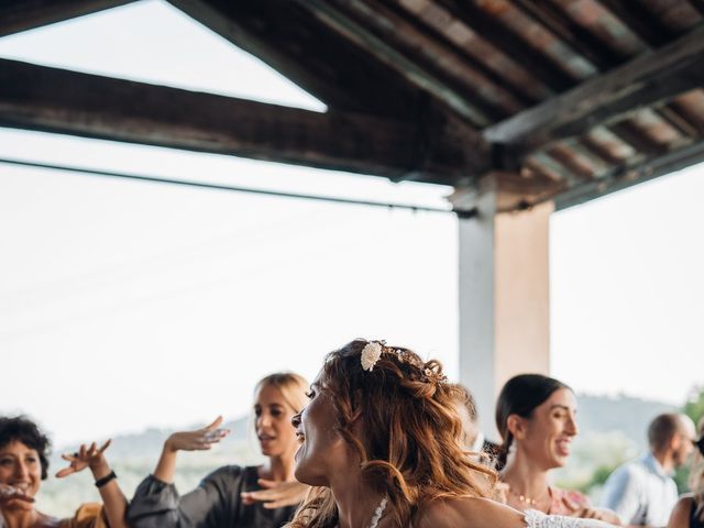 Il matrimonio di Andrea e Giulia a Carmignano, Prato 73