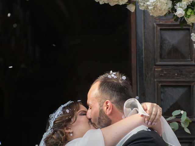 Il matrimonio di Diego e Alessandra a Castel San Giorgio, Salerno 35