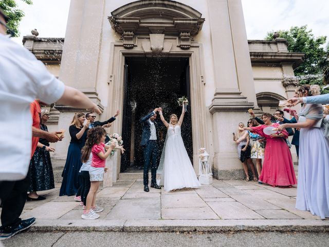 Il matrimonio di Filippo e Martina a Busto Arsizio, Varese 40