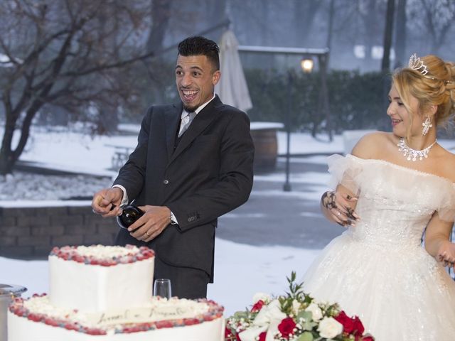 Il matrimonio di Ajoub e Amel a Turate, Como 31