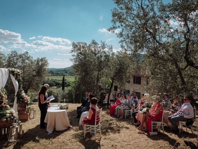 Il matrimonio di John e Karen a Castiglion Fiorentino, Arezzo 40