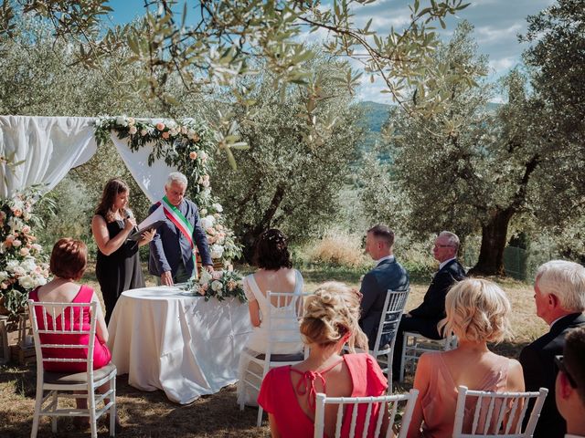 Il matrimonio di John e Karen a Castiglion Fiorentino, Arezzo 45