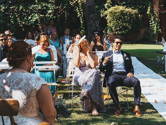 Il matrimonio di Roland e Kaira a Sillavengo, Novara 16