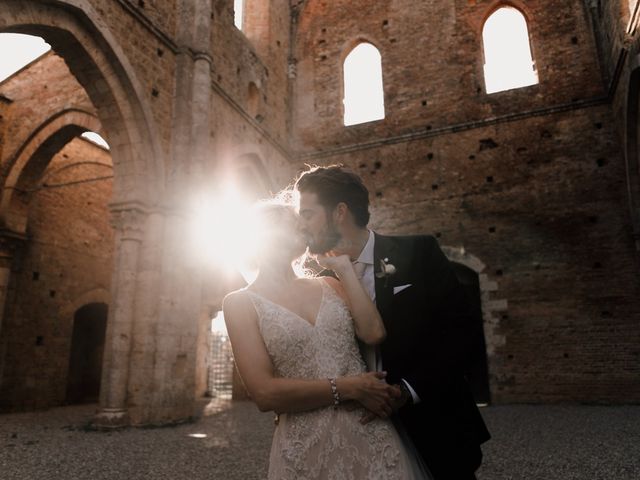 Il matrimonio di Joshua e Ulrike a Chiusdino, Siena 64