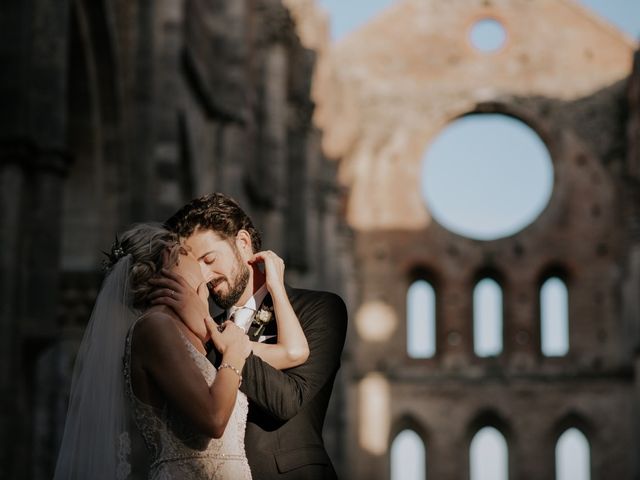 Il matrimonio di Joshua e Ulrike a Chiusdino, Siena 68