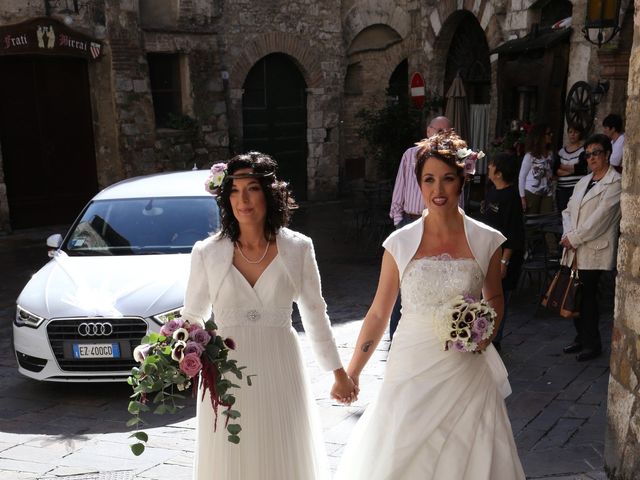 Il matrimonio di Chiara e Valentina a San Gemini, Terni 9