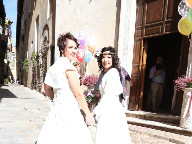 Il matrimonio di Chiara e Valentina a San Gemini, Terni 10