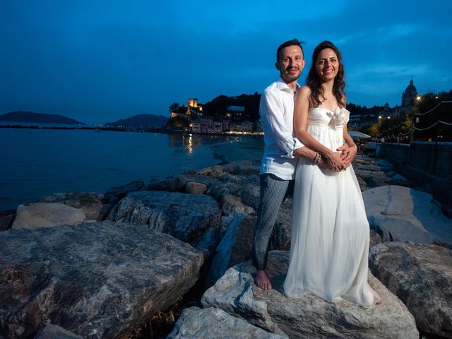 Il matrimonio di Emilio e Francesca a Lerici, La Spezia 33