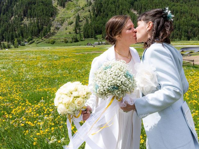 Il matrimonio di Beatrice e Alessandra  a Cogne, Aosta 12