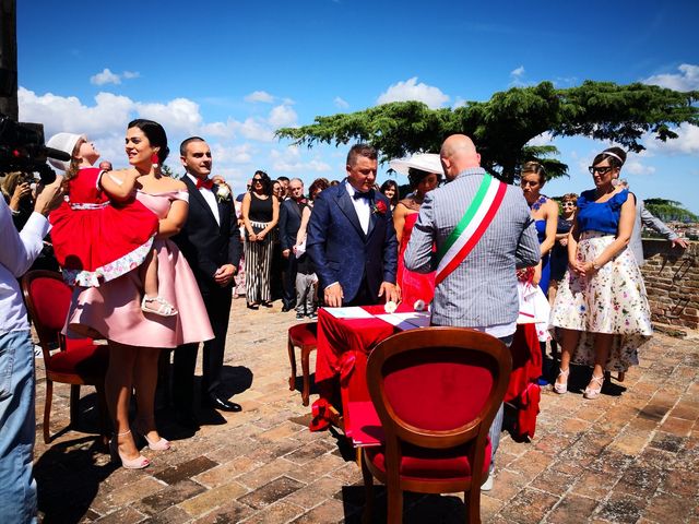 Il matrimonio di Davide e Federica a Mondavio, Pesaro - Urbino 15