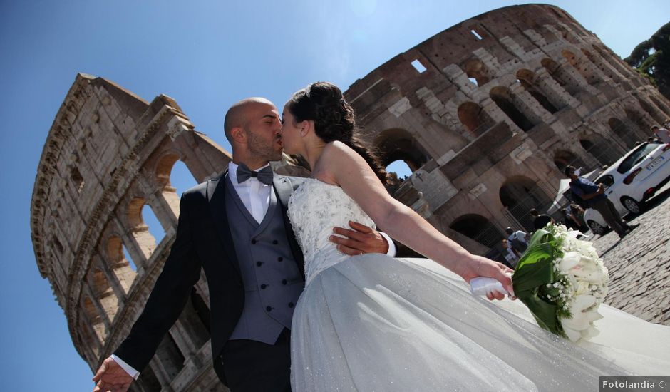 Il matrimonio di Matteo e Sabrina a Roma, Roma