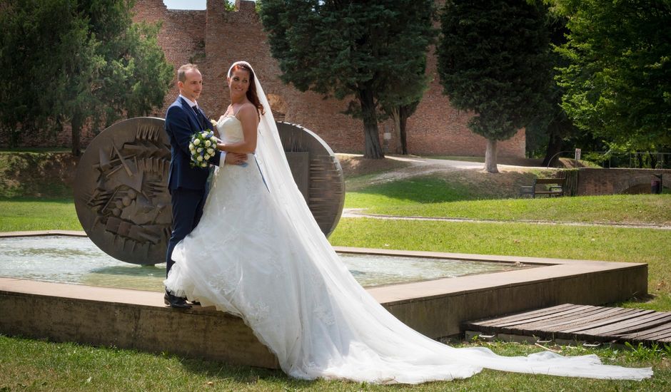Il matrimonio di Elisabetta e Andrea a Pianiga, Venezia