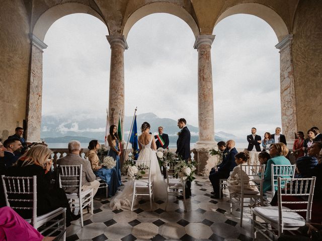 Il matrimonio di Andrea e Jessica a Gravedona, Como 23