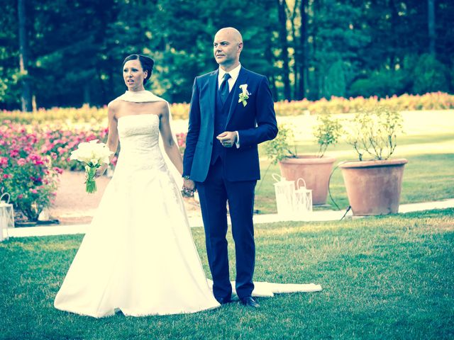 Il matrimonio di Davide e Selene a Golasecca, Varese 37