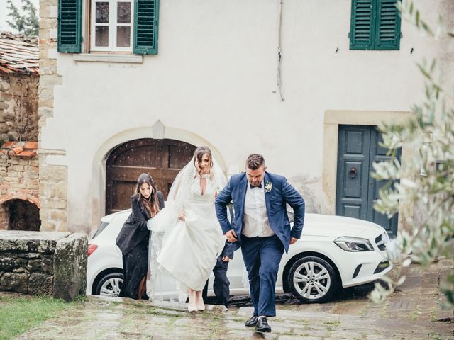 Il matrimonio di Riccardo e Francesca a Loro Ciuffenna, Arezzo 17