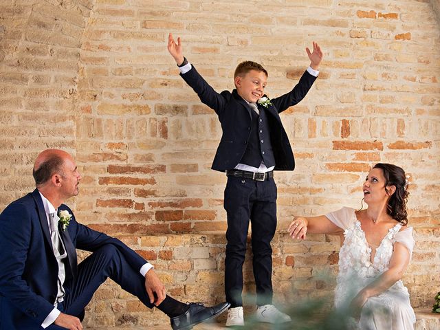 Il matrimonio di Dominga e Federico a Montottone, Fermo 28