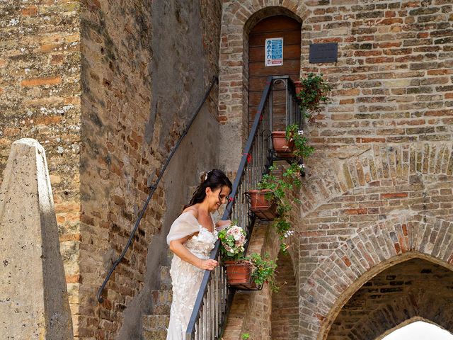 Il matrimonio di Dominga e Federico a Montottone, Fermo 35