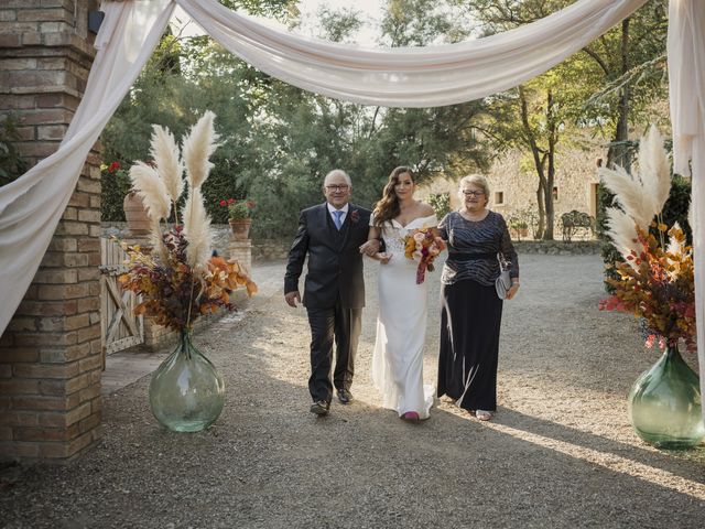 Il matrimonio di Claudio e Maria a Lajatico, Pisa 68