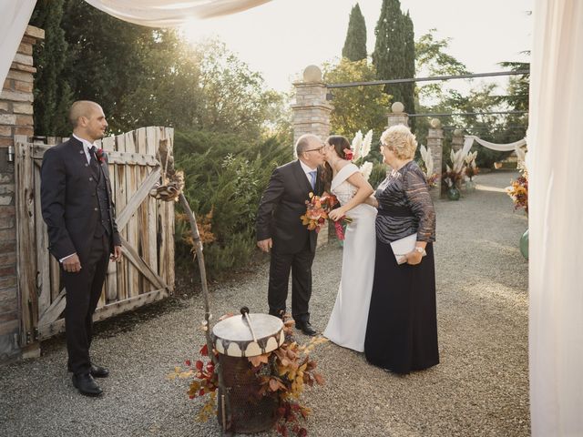 Il matrimonio di Claudio e Maria a Lajatico, Pisa 70