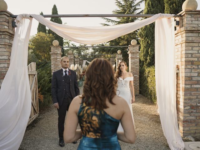 Il matrimonio di Claudio e Maria a Lajatico, Pisa 73