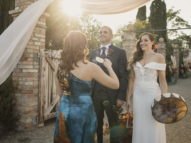 Il matrimonio di Claudio e Maria a Lajatico, Pisa 75