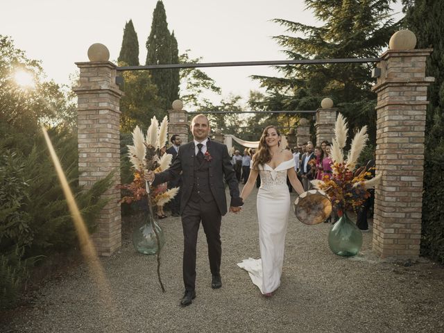 Il matrimonio di Claudio e Maria a Lajatico, Pisa 118