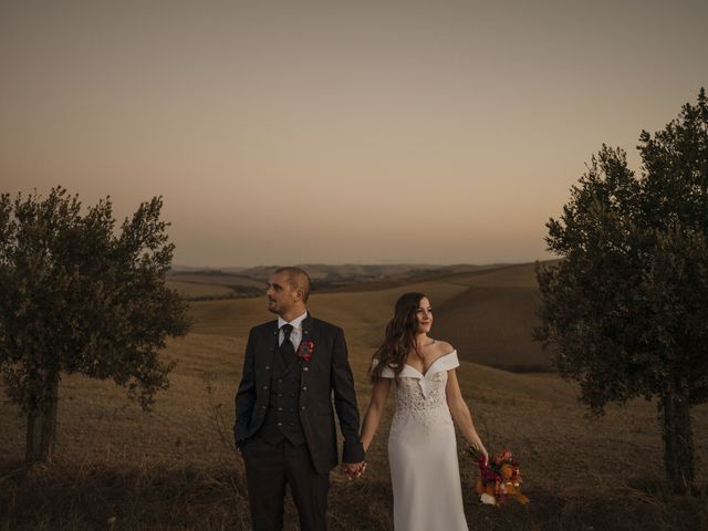 Il matrimonio di Claudio e Maria a Lajatico, Pisa 136