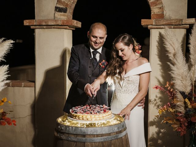 Il matrimonio di Claudio e Maria a Lajatico, Pisa 147