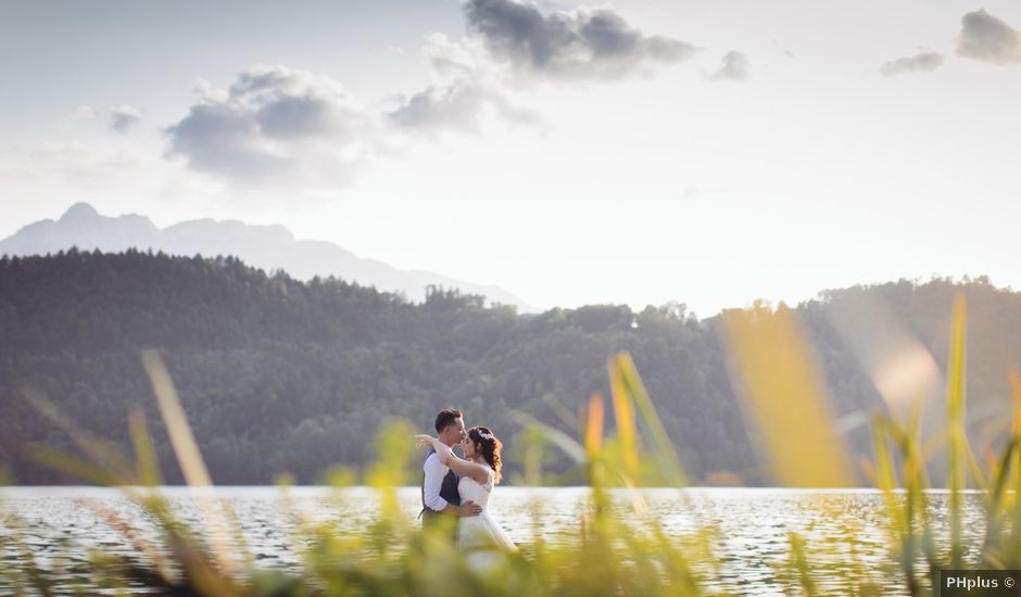 Il matrimonio di Miriam e Paolo a Levico Terme, Trento