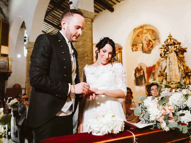 Il matrimonio di Davide e Graziella a Massa Martana, Perugia 41