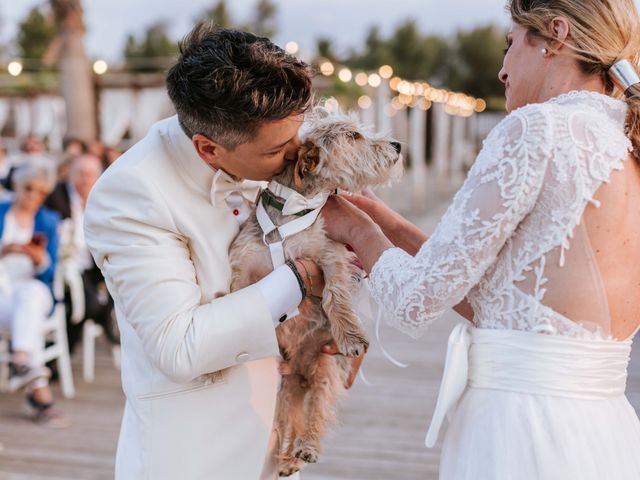 Il matrimonio di Claudia e Francesca a Margherita di Savoia, Bari 70