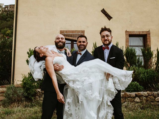 Il matrimonio di Lorenzo e Laura a Chiusdino, Siena 10