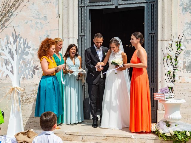 Il matrimonio di Mattia e Isabella a Gavignano, Roma 15