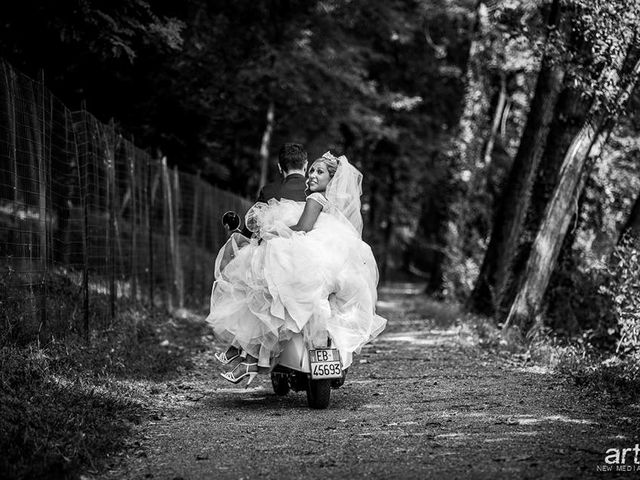 Il matrimonio di Marco e Claudia a Mercallo, Varese 4