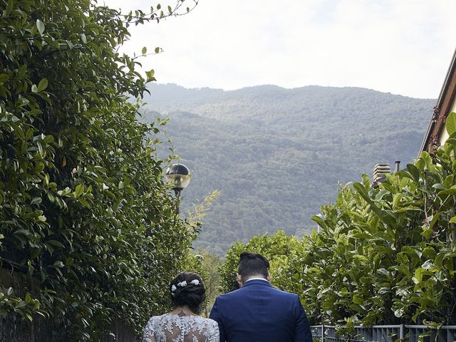 Il matrimonio di Massimo  e Letizia  a Lierna, Como 1