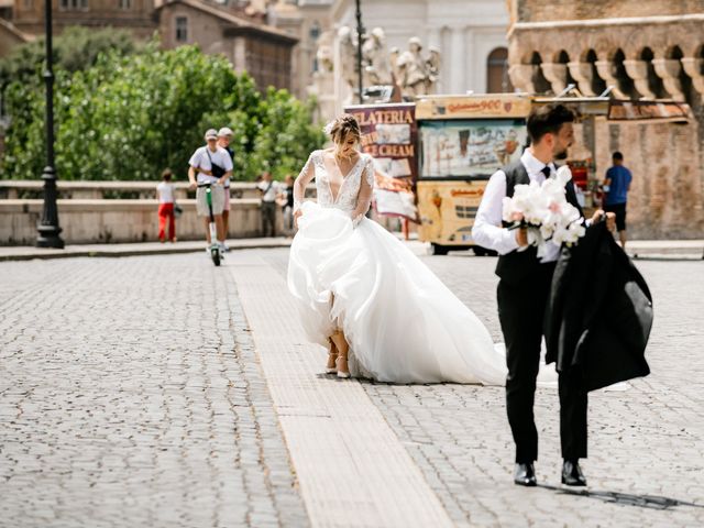 Il matrimonio di Emanuele e Serena a Roma, Roma 45