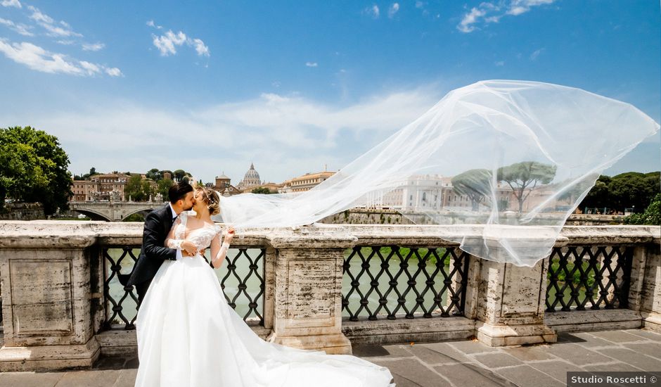 Il matrimonio di Emanuele e Serena a Roma, Roma