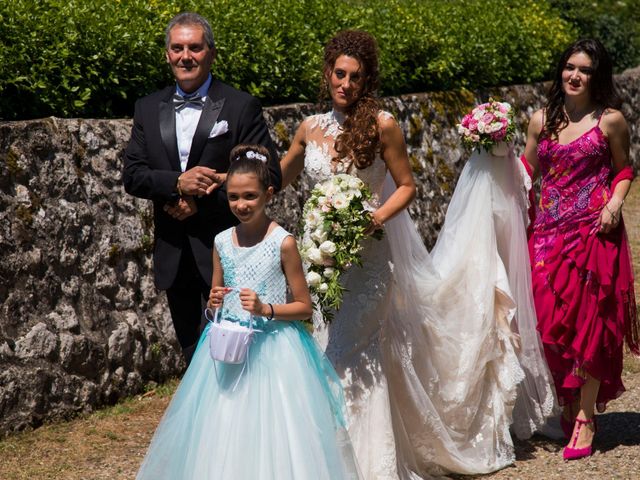 Il matrimonio di Flavio e Rossella a Monteriggioni, Siena 11