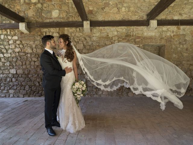 Il matrimonio di Flavio e Rossella a Monteriggioni, Siena 14