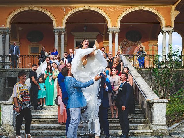 Il matrimonio di Valerio e Michela a Pogno, Novara 42
