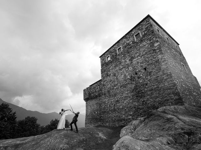 Il matrimonio di Luca e Silvia a Bellinzona, Ticino 18